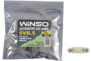 LED лампа Winso C5W 12V SMD5050 SV8.5 T11x36 127470 - 1