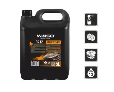 Очистители и промывки - Очиститель поверхности двигателя Winso Rs12 Engine Cleaner 5л 880820 - Очистители и промывки