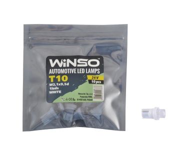 LED лампи для авто - LED лампа Winso T10 24V FLUX W2.1x9.5d 127830 - ЛЕД лампочки для авто