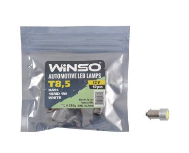 LED Лампы Winso - LED лампа Winso T8.5 12V SMD5050 BA9s 127240 - ЛЕД лампочки для авто