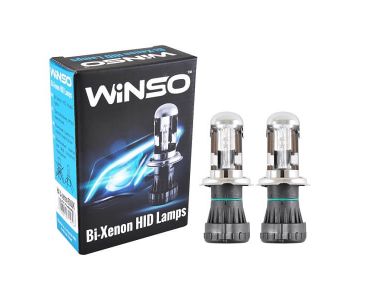  - Ксенонові лампи WINSO H4 bi-xenon 35W 6000K (к-т 2шт) (714600) - 