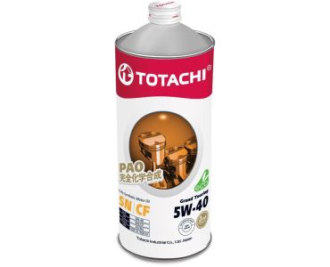 Моторное масло 5w40 - Масло моторное TOTACHI Grand Touring 5W-40 1л - 5w40