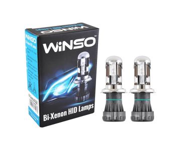 Ксенонові лампи - Ксенонові лампи WINSO H4 bi-xenon 4300K 35W (к-т 2шт) (714430) - 