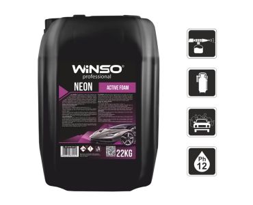 Автошампунь - Автошампунь Winso Neon Active 22кг 880500 - для мойки
