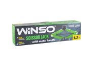 Домкрат ромбовый Winso 121200 с резиновой подушкой 1.2 т 100-350мм - 3