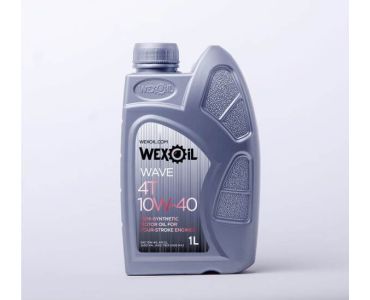 Автомасло - Масло моторное Wexoil Wave 4T 10w40 1л - Автомасла