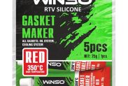 Герметик прокладок высокотемпературный Winso силиконовый красный 310210 - 1