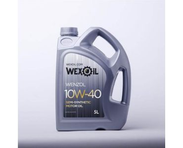 Моторное масло - Масло моторное Wexoil Wenzol 10W-40 SF/CD 5л - Масло моторное