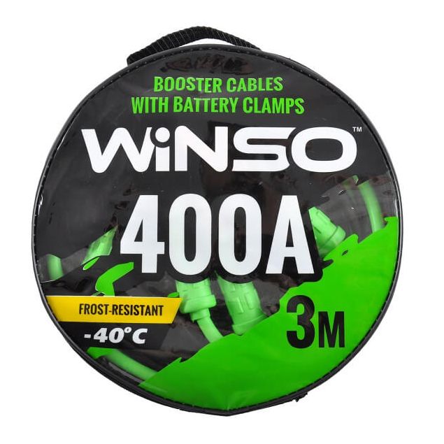Дроти прикурювання WINSO 400А 3м сумка 138430 - 1