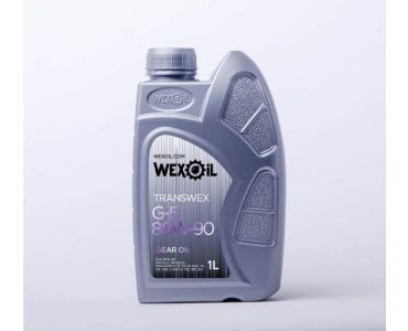 Трансмісійне масло - Олива трасмісійна Wexoil Transwex 80W-90 GL-5 1л - 