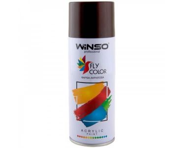 Автомобільна фарба - Фарба Winso Spray коричнева BROWN RAL3007 880220 450мл - 