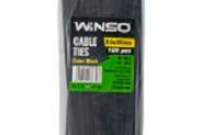 Хомути пластикові WINSO 236300 3,6x300 мм Чорні - 1