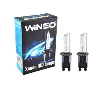 Ксенонові лампи - Ксенонові лампи WINSO H3 35W 6000K (к-т 2шт) (713600) - 