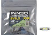 LED лампа Winso C5W 12V SMD5630 SV8.5 T11x36 127500 - 1