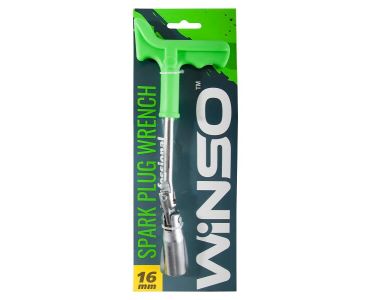  - Ключ свічний Winso 16мм з посиленою ручкою 148900 - 