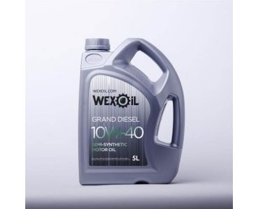 Автомастила - Олива моторна Wexoil Grand Diesel SAE 15W-40 API CI-4/SL 5л - 