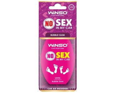 Автокосметика - Ароматизатор Winso NO Sex in My Car Bubble Gum 535840 - 