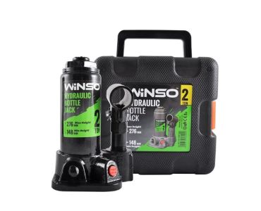 Электрооборудование Winso - Домкрат бутылочный WINSO 182000 2т в кейсе 148-276 мм - Электрооборудование