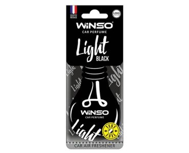 Ароматизатор в машину - Вінсо Ароматизатор целюлозний Winso Light Card Black - пахучкі в авто
