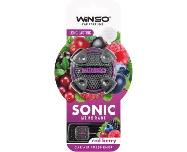 Ароматизатор в машину - Ароматизатор Winso Sonic на дефлектор Red Berry 531030 - пахучки в авто