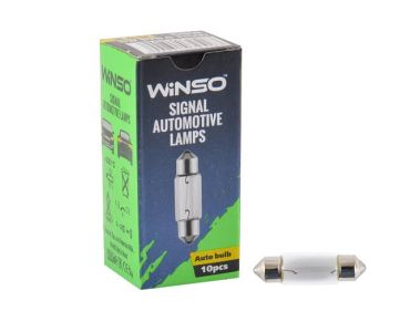 Автолампи - Лампа розжарювання Winso C5W 5W 24V SV8.5 T11x37 725180 - 