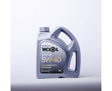 Моторне масло - Олива моторна Wexoil Status 5W-40 4л - 