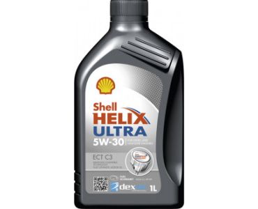 Моторне масло - Масло Shell Helix Ultra ECT С3 5W-30 1л - 