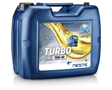 Моторное минеральное масло - Масло моторное Neste Turbo LXE 15W40 18кг - минеральное
