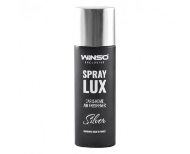 Автокосметика - Ароматизатор WINSO Spray Lux Exclusive Silver 533810 - Автокосметика