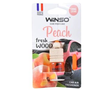 Ароматизатор в машину - Ароматизатор WINSO Fresh WOOD Peach 530650 - пахучкі в авто