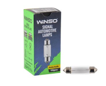 Автолампи - Лампа Winso 12V SV8.5 T11x41 C5W 5W 713210 - 