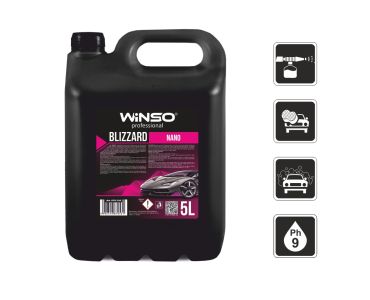 Жидкости для мойки авто - Автошампунь Winso Blizzard 5л 880880 - Жидкости для мойки