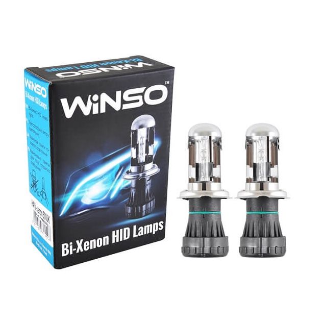 Ксенонові лампи WINSO H4 bi-xenon 5000K 35W (к-т 2шт) (714500) - 1