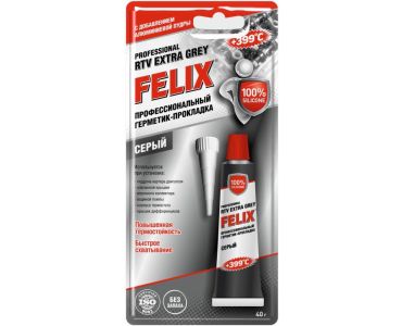 Автомобільний герметик - Герметик - прокладка сірий FELIX 40г - 
