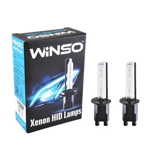 Ксеноновые лампы WINSO H1 5000K 35W (к-т 2шт) (711500) - 1