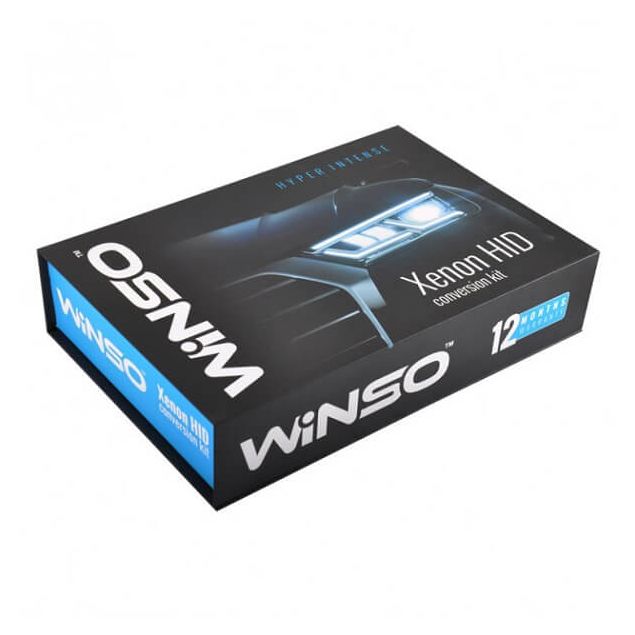 Комплект ксенона WINSO H3 4300K 35W Slim Ballast (743430) - 1