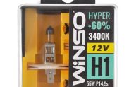 Галогенные лампы Winso HYPER +60% H1 12V 55W P14.5s 2 шт (712130) - 1