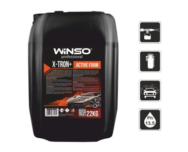 Автошампунь - Автошампунь Winso Active foam X-TRON+ 22кг 880600 - для мойки