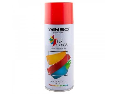 Автомобільна фарба - Фарба Winso Spray червона SIGNAL RED RAL3001 880300 450мл - 