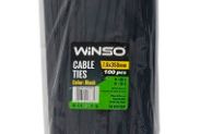 Хомути пластикові WINSO 276350 7,6x350 мм Чорні - 1