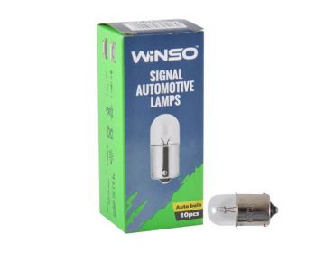 Авто свет - Лампа накаливания Winso R10W 10W 24V BA15s 725160 - Автосвет