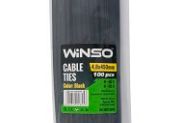 Хомуты пластиковые WINSO 248450 4,8x450 мм Черные - 1