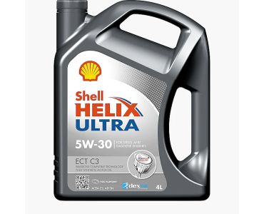 Моторное масло - Масло Shell Helix Ultra ECT С3 5w-30 4л - Масло моторное