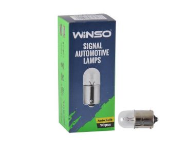 Автолампи - Лампа розжарювання Winso R10W 10W 12V BA15s 713160 - 