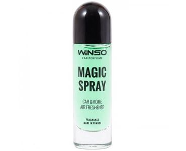 Автокосметика - Ароматизатор WINSO Magic Spray Evergreen 534170 - Автокосметика