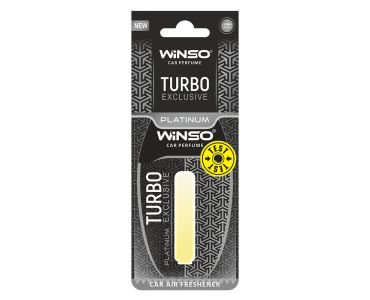 Автокосметика - Ароматизатор WINSO Turbo Exclusive Platinum 532860 - Автокосметика
