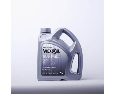 Трансмісійне масло - Олива трансмісійна Wexoil Transwex 75W-90 GL-5 4л - 