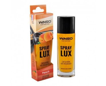Автокосметика - Ароматизатор WINSO Spray Lux Peach - Автокосметика