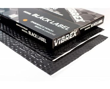 Шумоизоляция - Виброизоляция Vibrex Black Label 3 500x700 мм - Шумоизоляция