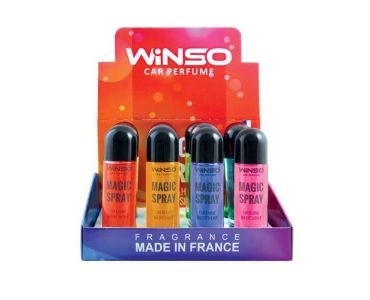 Ароматизатор в машину - Набор ароматизаторов WINSO серия MAGIC Spray MIX 2 500032 - пахучки в авто